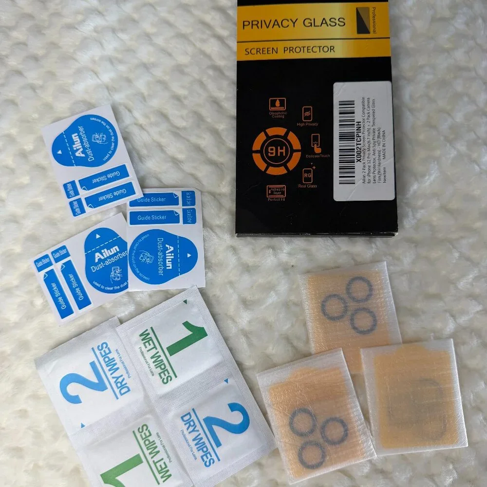 Ailun Screen Protectors (3 Camera Covers Only) - iPhone Pro Max 12